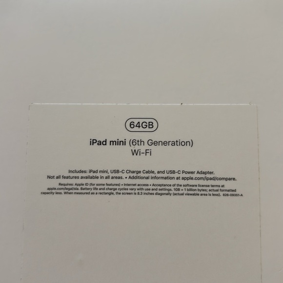 Apple Ipad Mini Box 6th generation 64kb - Picture 3 of 6